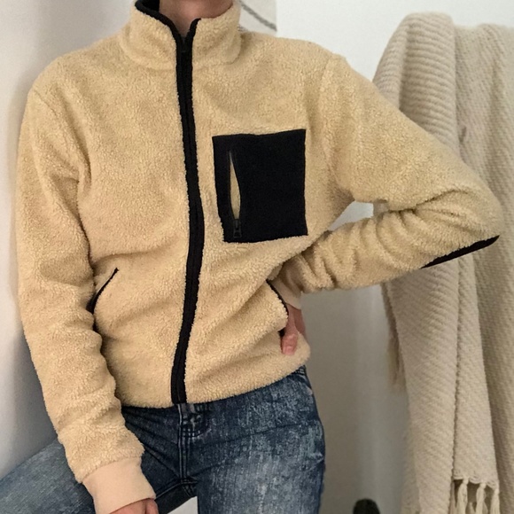 J. Crew Jackets & Blazers - JCREW/ sherpa zip up jacket